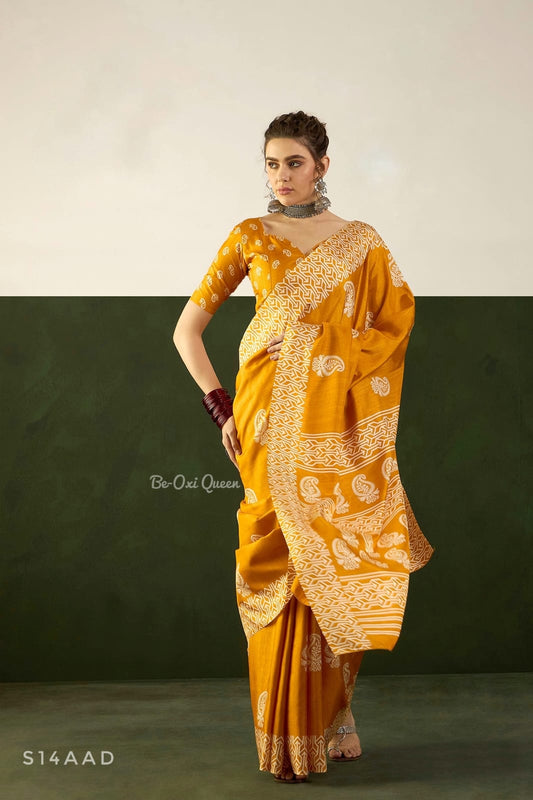 SA14 SILK SAREE WITH BP