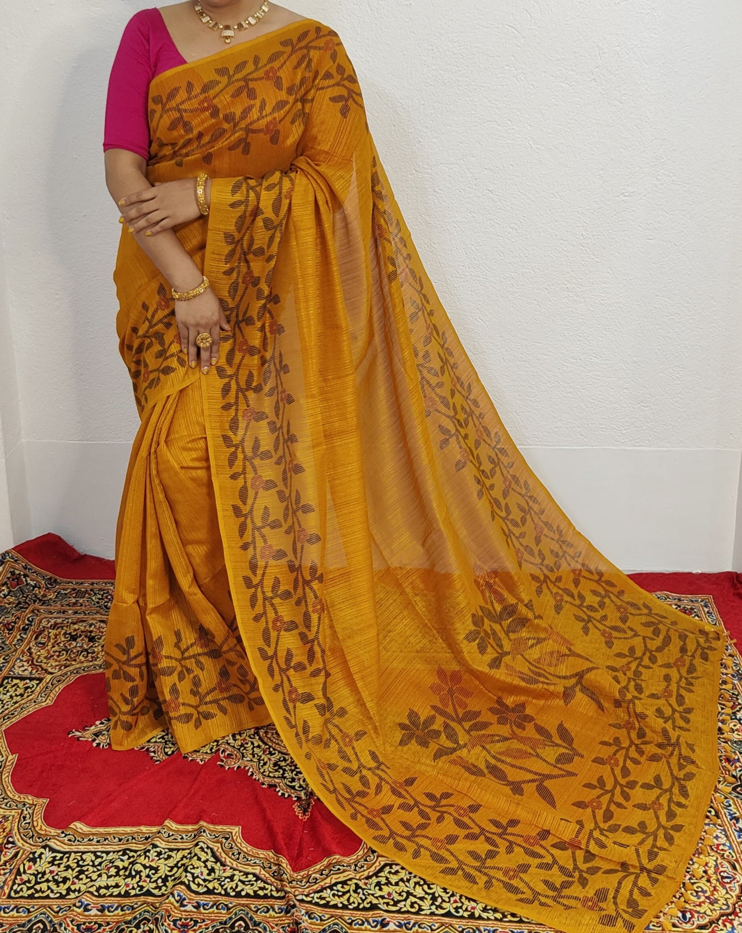 SA07 SILK SAREE WITH BP