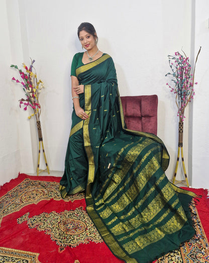 SK18 KALYANI COTTON SOUTH INDIAN SAREE