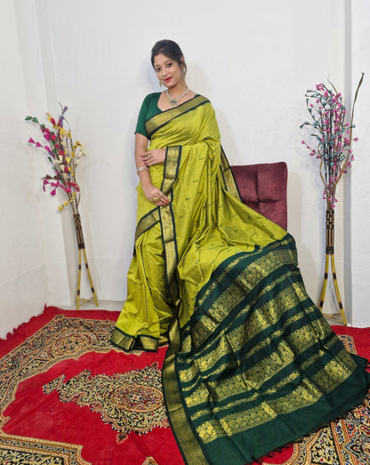 SK18 KALYANI COTTON SOUTH INDIAN SAREE