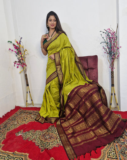 SK18 KALYANI COTTON SOUTH INDIAN SAREE