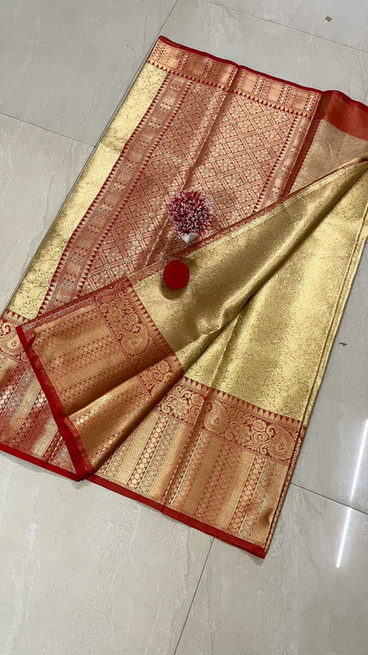 SM35 BANARASI TISSUE KANJIVARAM SILK