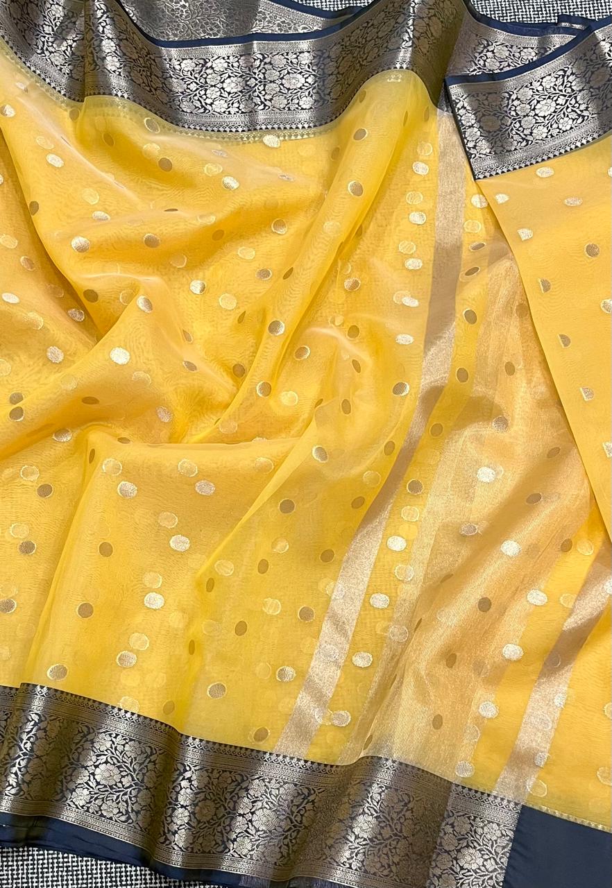 SM38 BANARASI BUTTA TISSUE SILK