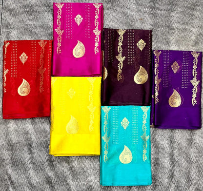 SM39 BANARASI TISSUE KATAN SAREE