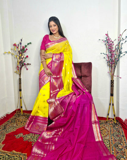 SM42 BANARASI KATAN SILK