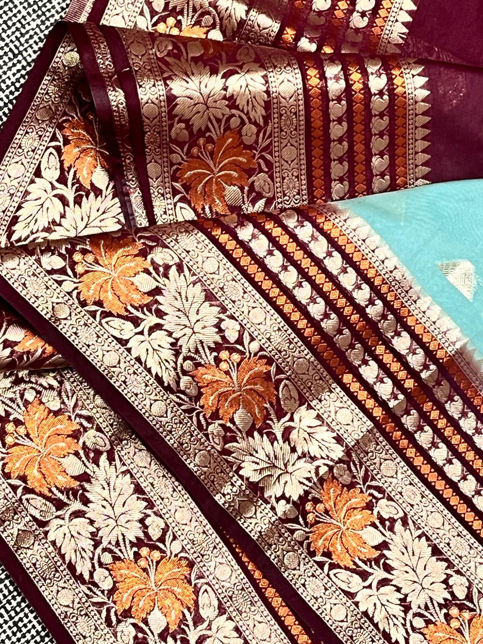 SM42 BANARASI KATAN SILK