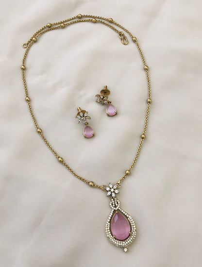 Premium Quality Victorian AD Pendent with copper Chain