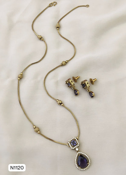 Premium Quality Victorian AD Pendent with copper Chain