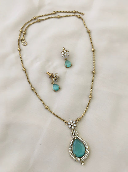 Premium Quality Victorian AD Pendent with copper Chain