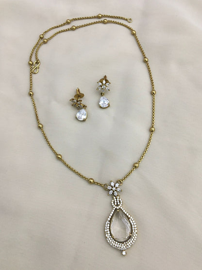 Premium Quality Victorian AD Pendent with copper Chain