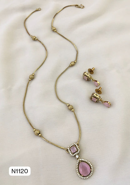 Premium Quality Victorian AD Pendent with copper Chain
