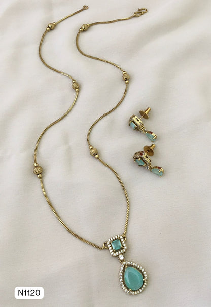 Premium Quality Victorian AD Pendent with copper Chain